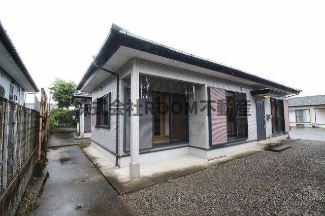 山角貸家の外観|外はこのようになっています