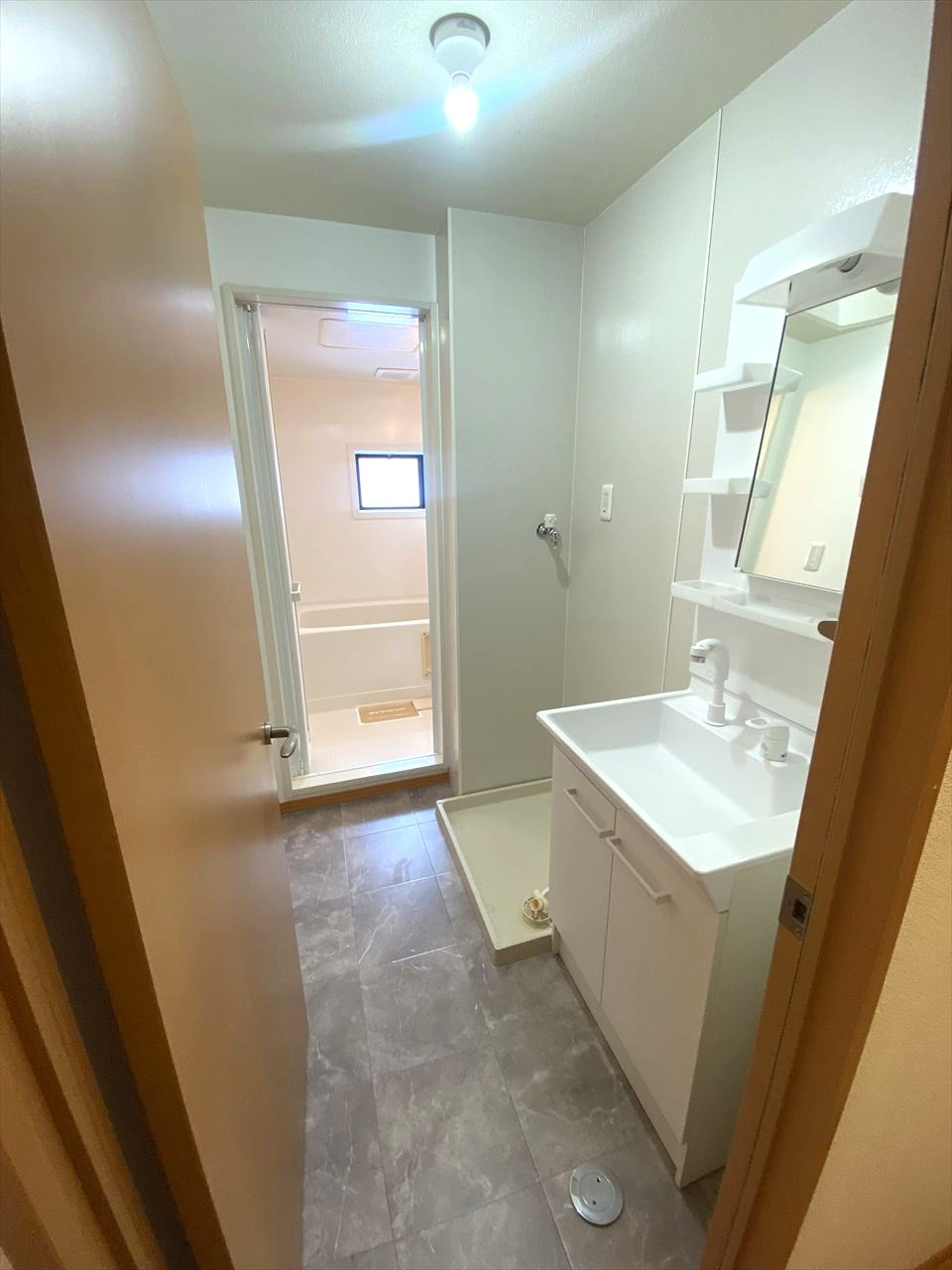 ドミールの洗面所