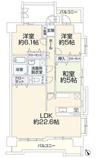 【間取り】 | ダイアパレス岐阜長良10階部分！岐阜城・長良川が一望出来ます♪夏には長良川花火大会も見えます | ダイアパレス岐阜長良10階部分！岐阜城・長良川が一望出来ます♪夏には長良川花火大会もお部屋から見えます