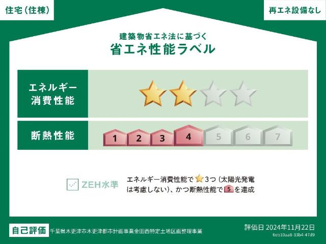 ボヌール西山の省エネ性能ラベル|省エネ性能ラベル