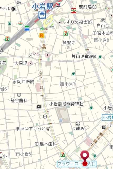 セレネコートの地図|★案内図★