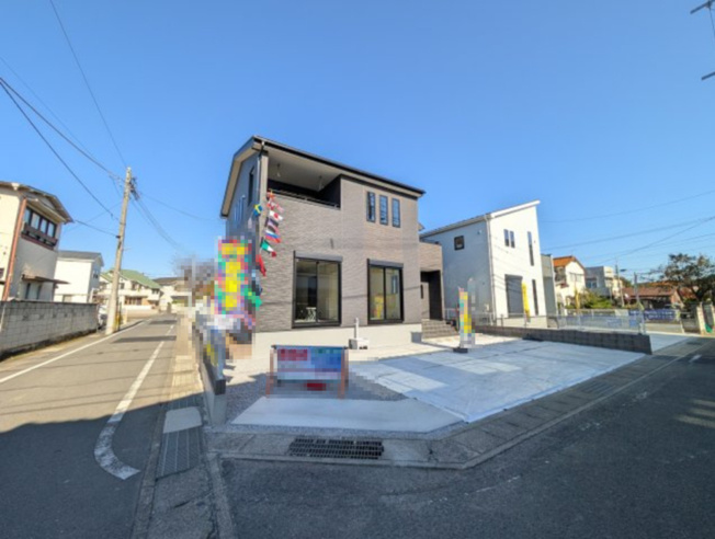 【前面道路含む現地写真】 | リーブルガーデン.S高崎市石原町第24ー⑤