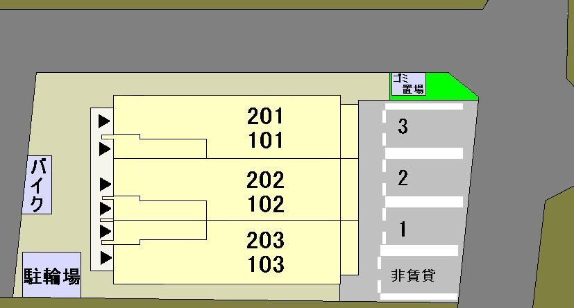 エム・クアトロの区画図