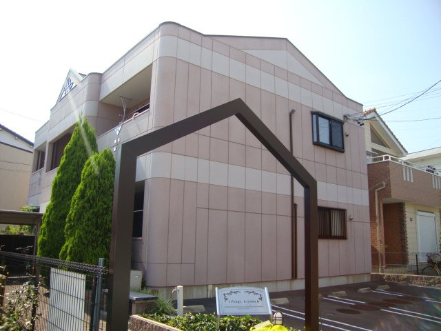 ヴィレッジ清洲Ⅱのエントランス|外観写真（昼）