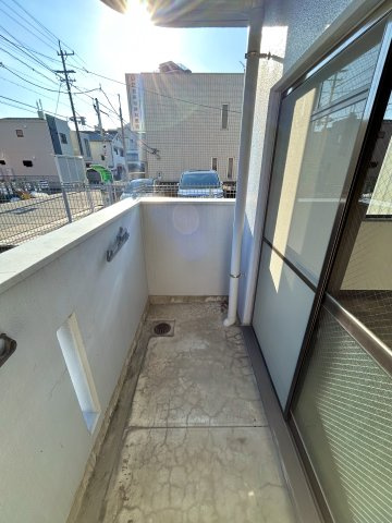 パティオ本山のバルコニー