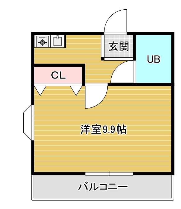 ハイツスミトクの間取り