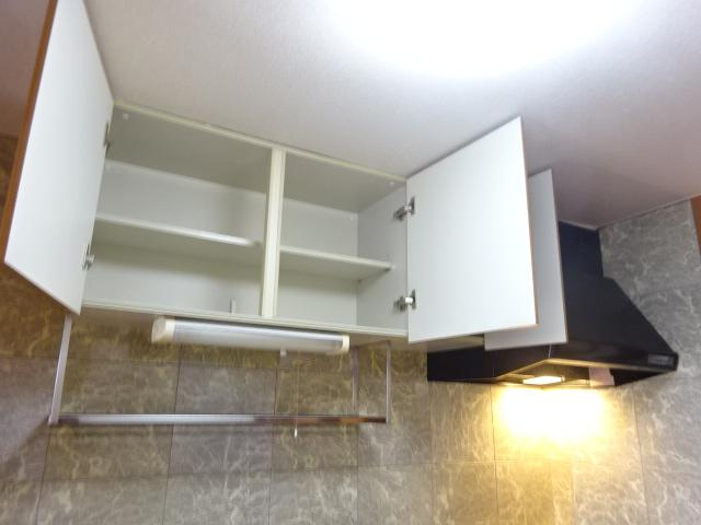 フラワーヒルの収納|キッチン吊戸棚（イメージ）