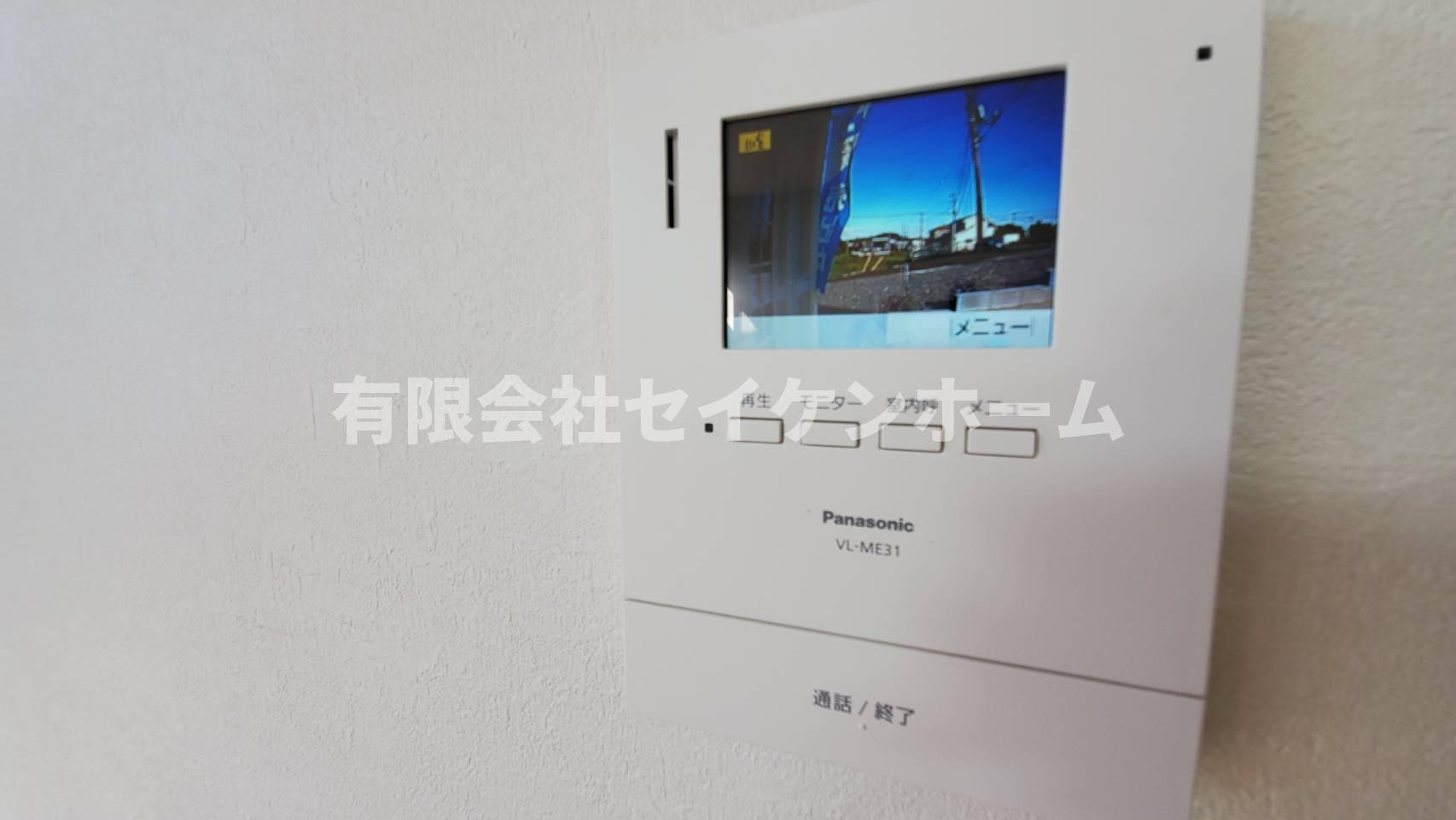 熊谷市冑山　中古戸建の防犯設備