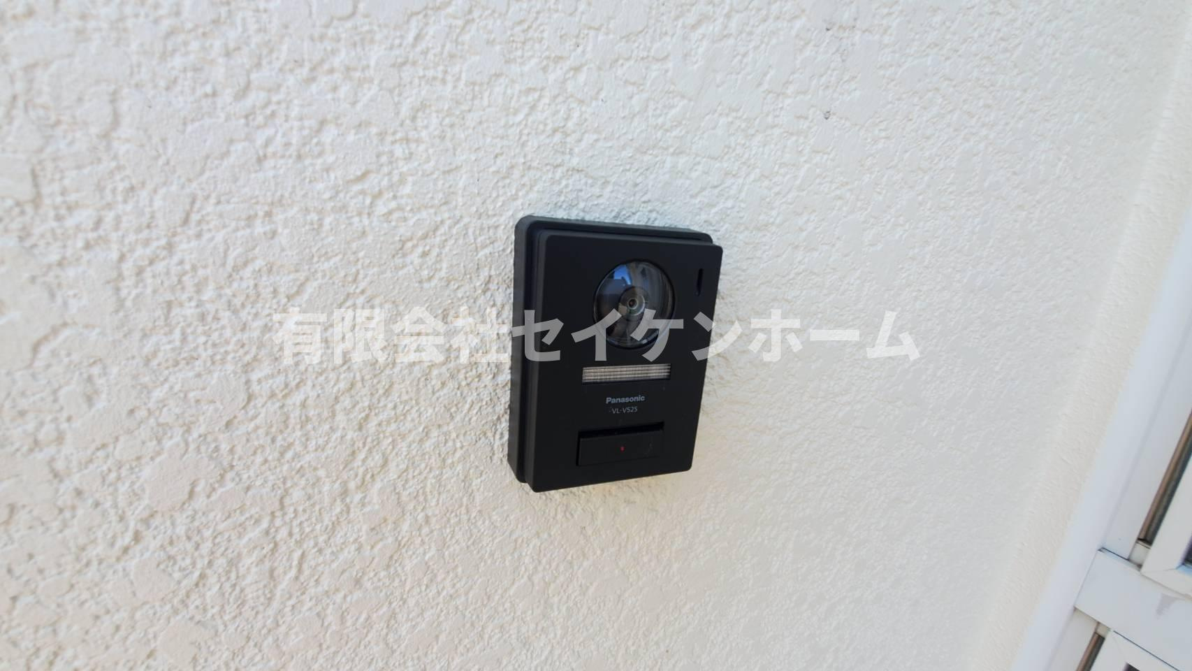 熊谷市冑山　中古戸建の防犯設備