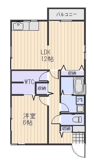 デューク古都の間取り