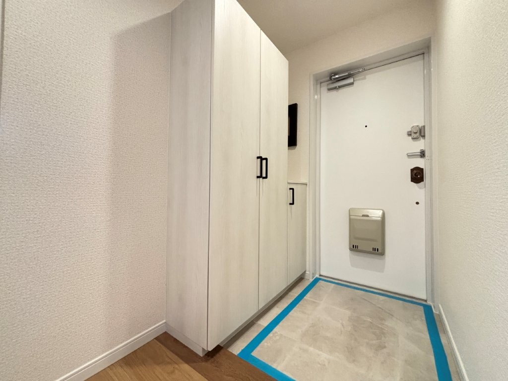 ライオンズマンション元八事第弐の玄関