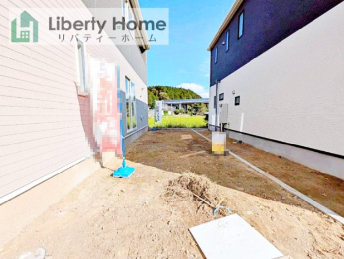 北茨城市磯原町木皿第3　新築戸建　2号棟の庭