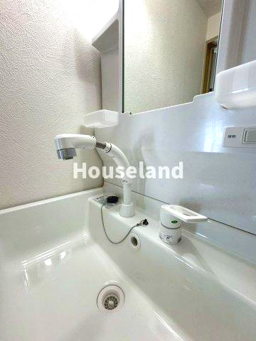 中之島グランドマンションの洗面所