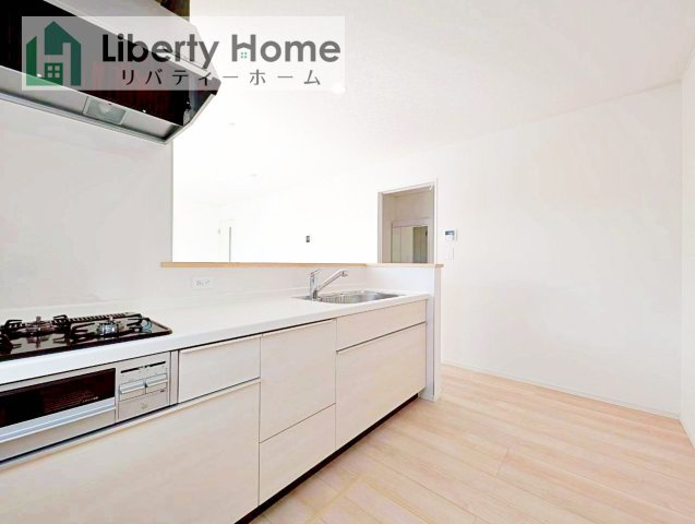 北茨城市磯原町木皿第3　新築戸建　3号棟のキッチン