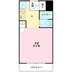 エルベコート泉大津の間取り