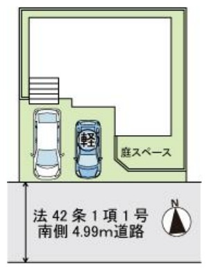 神戸市西区長畑町の区画図