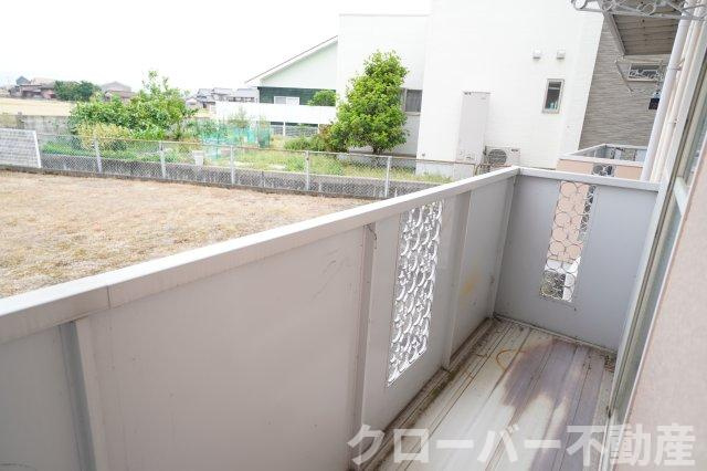 サンハイツ宮川Aのバルコニー