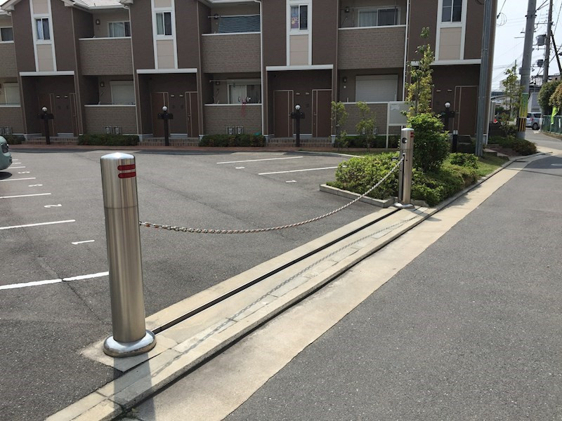 ティラミス河原の駐車場|駐車スペースもあります