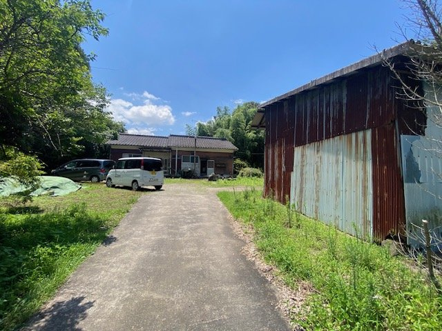 都城市豊満町の売地の外観