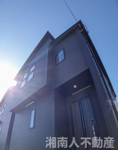 平塚市大神２丁目　新築戸建の外観|外観もきれいです