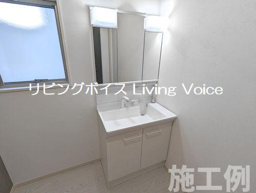 【独立洗面台】 | 【仲介手数料０円】茅ヶ崎市室田２期　新築一戸建て　1号棟　全3棟 | 茅ヶ崎市室田２期　新築一戸建て　全3棟