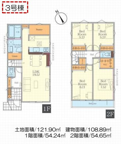 【その他】 | 【仲介手数料０円】茅ヶ崎市室田２期　新築一戸建て　1号棟　全3棟 | ３号棟　茅ヶ崎市室田２期　新築一戸建て　全3棟