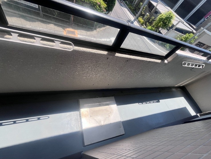 キャトルセゾン藤が丘のバルコニー