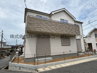 【外観】 | 神戸市垂水区青山台1丁目　新築戸建　仲介手数料無料！ | きれいな外観です