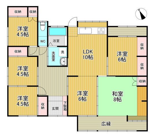 【間取り】 | 安武町武島戸建