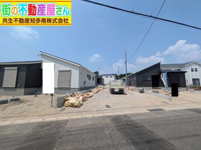 リーブルガーデン美浜町奥田西卯起　4号棟の外観|現地全体写真