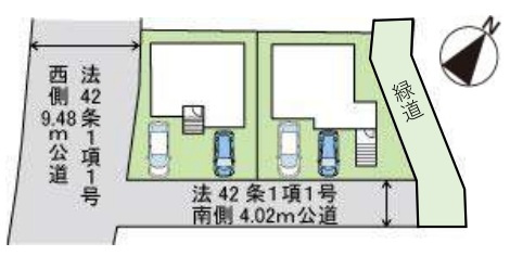 神戸市垂水区神陵台7丁目の区画図