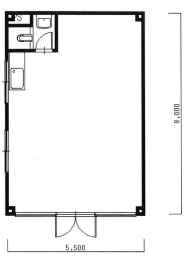 草津市矢橋町の店舗事務所