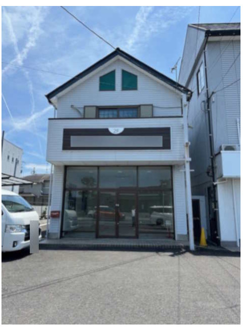 草津市矢橋町の店舗事務所の外観