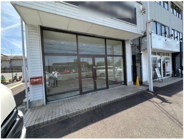 草津市矢橋町の店舗事務所の外観