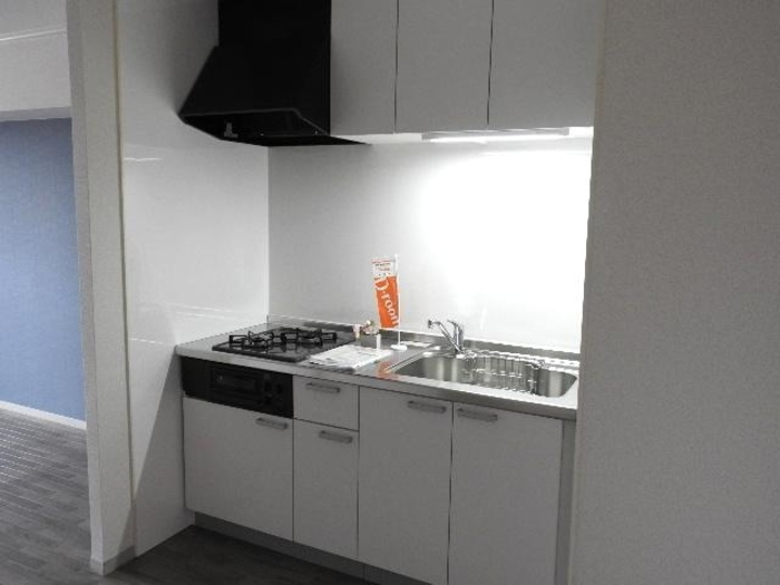 泉大津市東雲町のハイツのキッチン