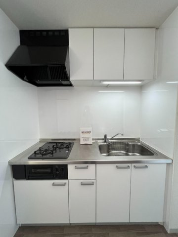 泉大津市東雲町のハイツのキッチン