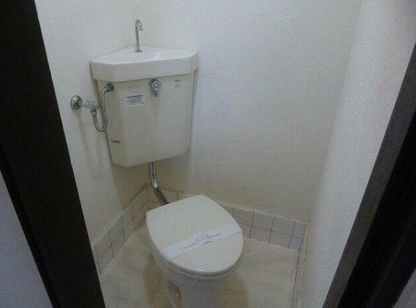 丸山コーポのトイレ|別号室の参考写真です。