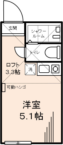 横浜市中区妙香寺台のアパートの画像