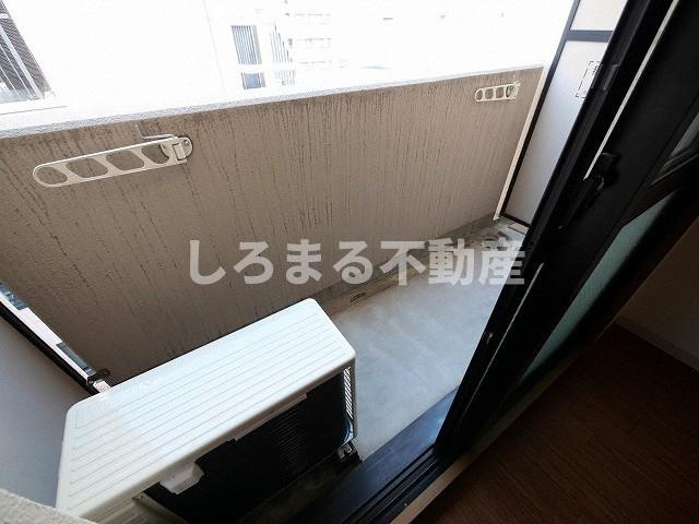 セイワパレス堂島シティのバルコニー