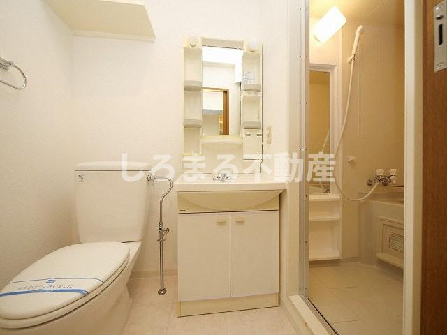 セイワパレス堂島シティの洗面所