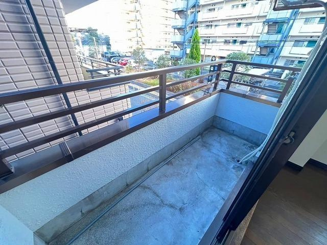 カーサＫＳのバルコニー