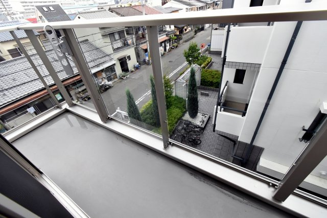 ヴィクトワール庄のバルコニー