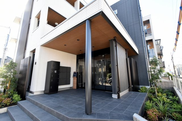 ヴィクトワール庄のエントランス