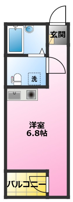エミグラント宿河原の間取り
