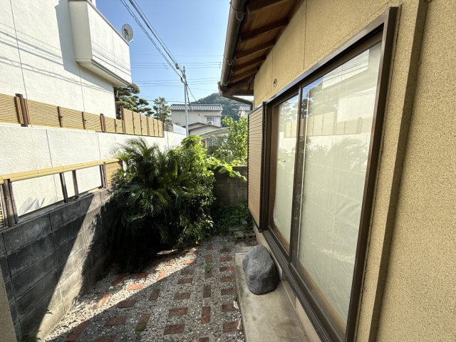 御立西1丁目戸建のバルコニー