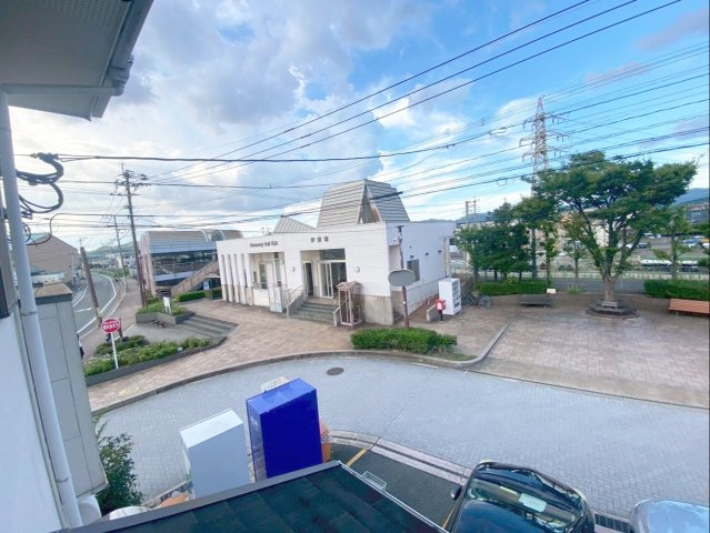 粕屋町長者原西１丁目 店舗付き住宅の展望|JR伊賀駅が窓から見える距離です！JR伊賀駅まで徒歩約1分！