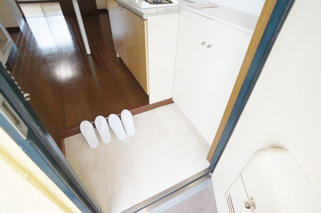 Ｔハイツの玄関