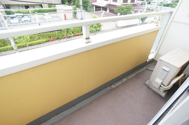 Ｔハイツのバルコニー