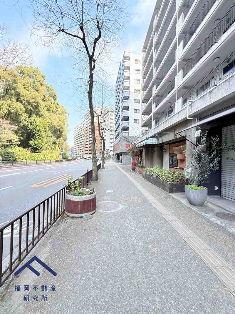 大濠ハイツの周辺