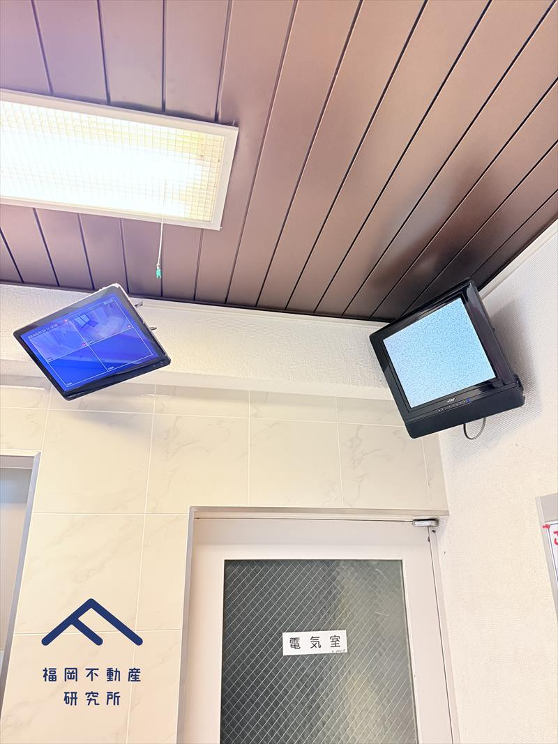 大濠ハイツの防犯設備